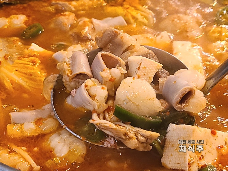  도룡동 곱창전골 맛집 군자대한곱창 대전엑스포점