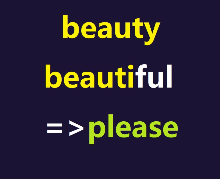 beautiful, beauty 의 어원 그림은 please! 셀 수 있는 VS 없는 명사? 한번에 이해!