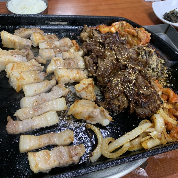 &lt;서울 용산역 고기집 / 용산역 삼겹살 맛집&gt; 떡갈비가 진짜 미쳐버렸습니다, "가람떡갈비" JMT