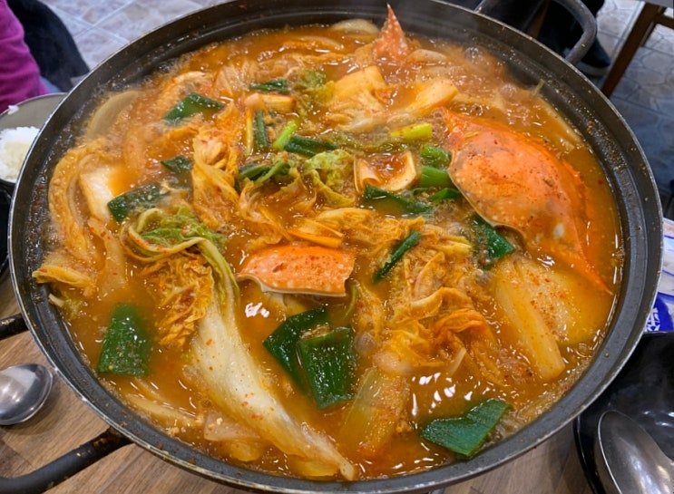  충남 보령 맛집 :: 신선한 게국지 해물탕 간장게장