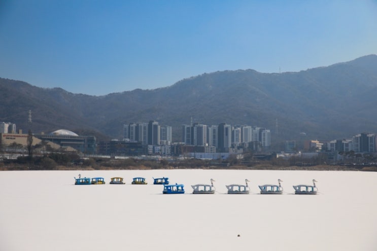겨울 걷기 좋은 서울근교 의왕 백운호수