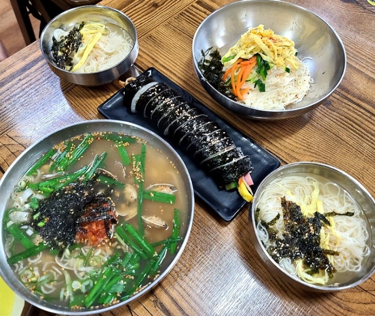  두구동 맛집_ 맛도 양도 만족스러운 철마산손칼국수