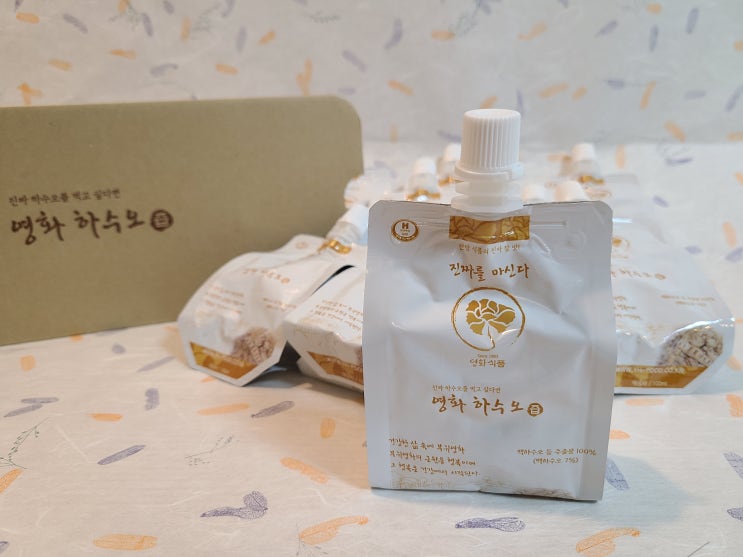  갱년기에좋은음식 백수오즙 한방전문 영화식품 추천해요