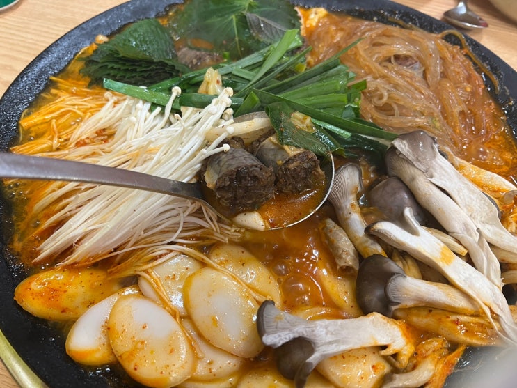  [평택평택동맛집 원조배불뚝집] 순대볶음 맛집, 전골도 맛있음 n번째 방문