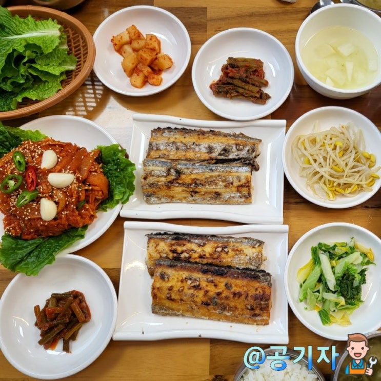  1박2일 여수맛집투어(1) : 새콤한 서대회무침과 큼직한 갈치구이"삼학집"