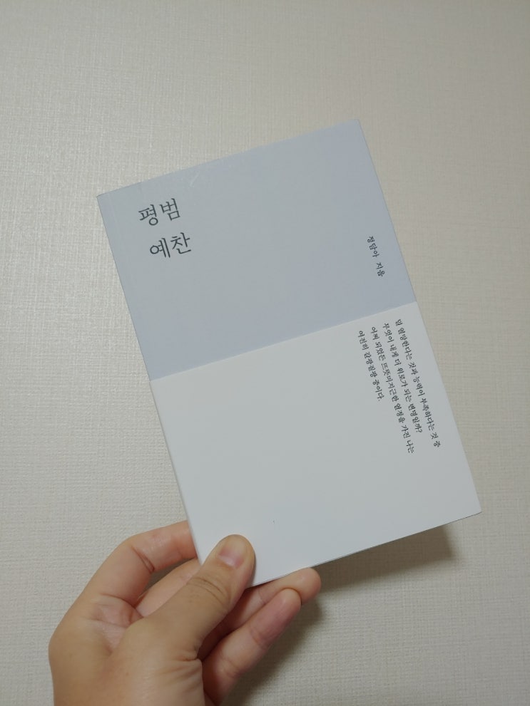  평범 예찬 _ 평범함이 가장 어려운 일인 걸 알게 되는 나이