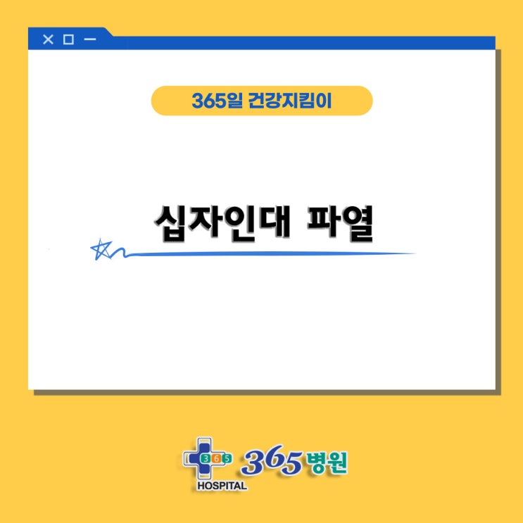  [창원마산 척추관절 디스크 365병원] 스포츠손상 질환, 십자인대 파열