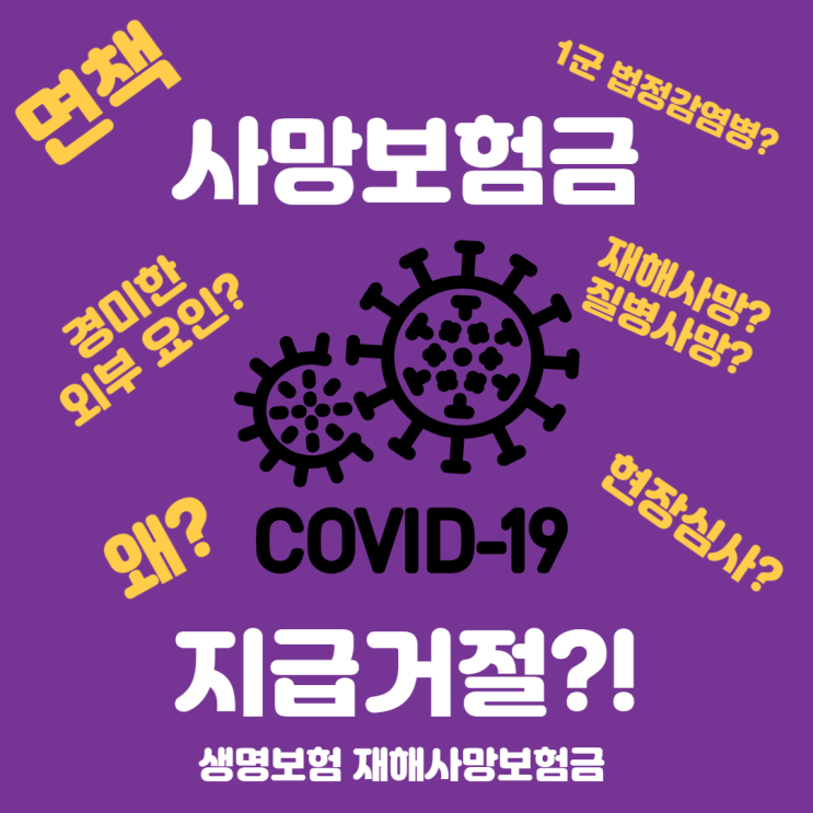  코로나 사망보험금 받지 못하셨나요? 문제점이 무엇인지 정확히 알려드립니다.