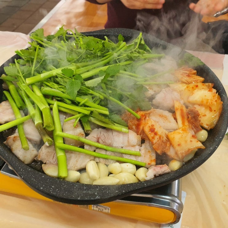  달성군 화원 미나리 삼겹살 맛집 유명한 13번 가게
