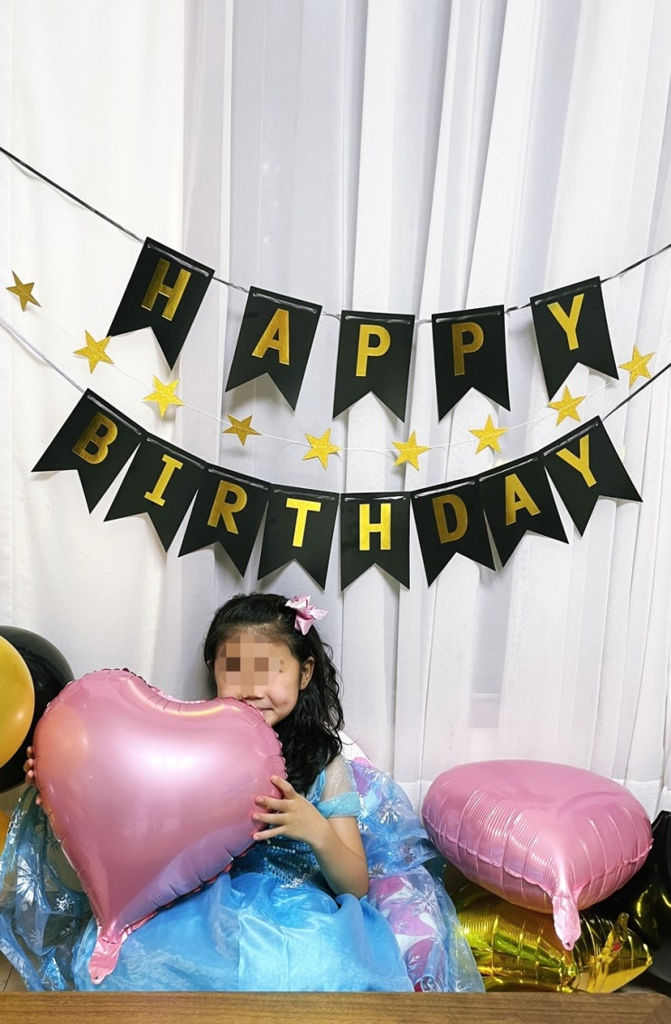  7살생일파티 어린이생일선물 소피아케이크