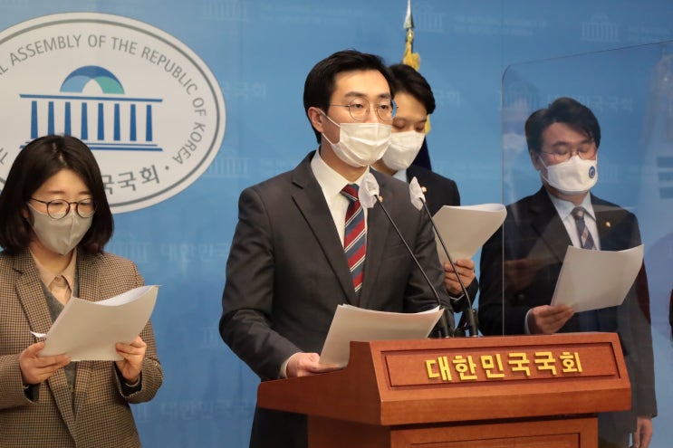 [<b>기자회견</b>] <b>송영길</b> 당대표님의 정치교체를 위한 결단을... 