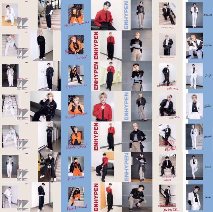  [EN-roll] 음방 'Blessed-Cursed' 콜렉션