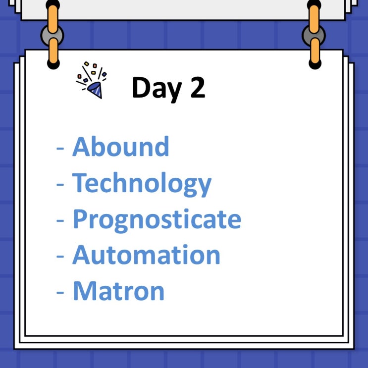  Day 2 단어연습