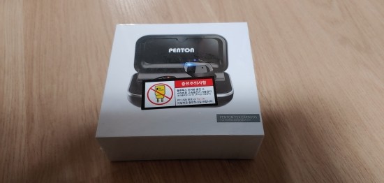  피에스이벤처스 PENTON 펜톤 TSX 완전무선 블루투스 이어폰입니다