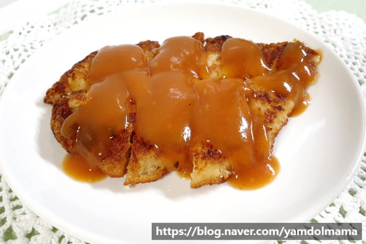  봄푸드 통등심돈까스 아이간식으로 딱이에요