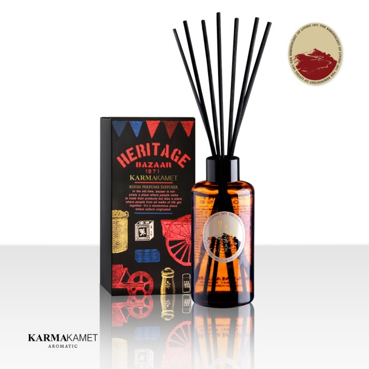  (정품보장) 카르마카멧 최고급 룸 퍼퓸 디퓨저 Heritage Bazaars 200ml