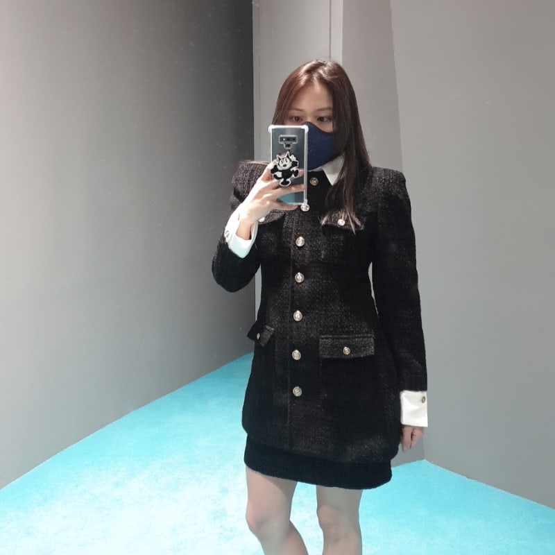딘트 오프라인매장 방문후기 청담동며느리룩