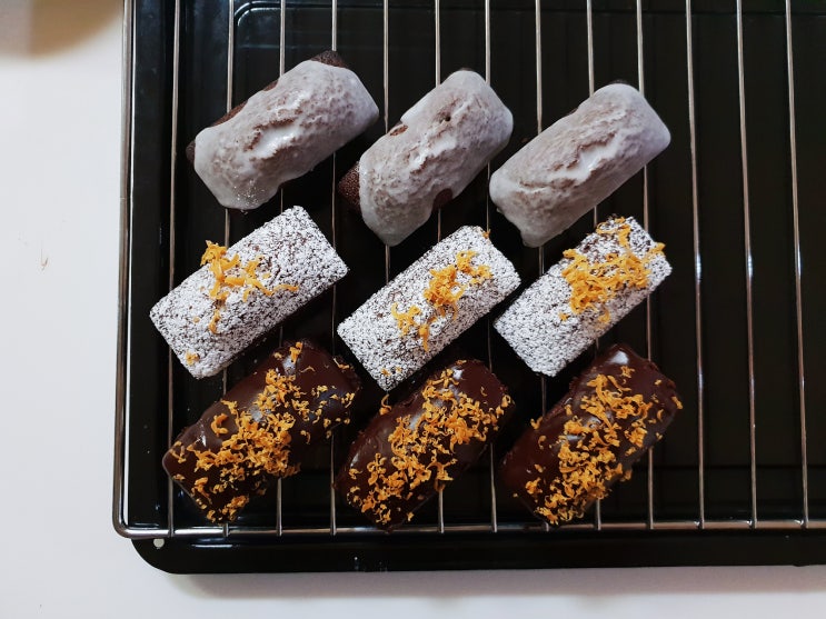  "커피/녹차 크림 휘낭시에" 레시피와 맛있는 크림치즈 생크림