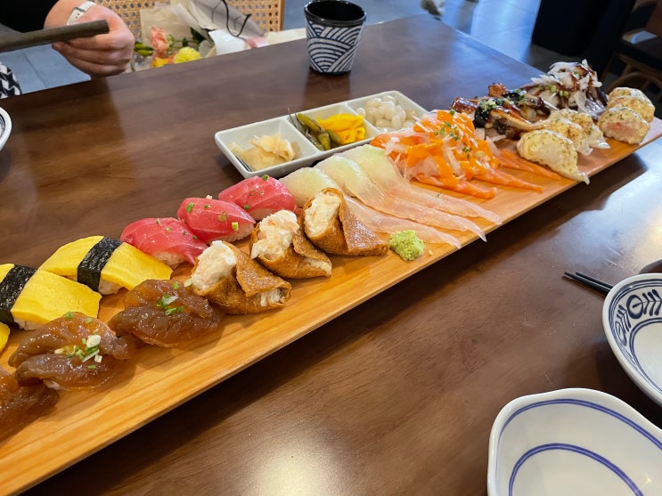  가성비 좋은 평촌 안양 의왕 초밥맛집 '토시토시' 디너세트 데이트코스 추천!!