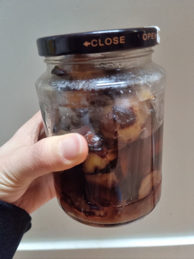 밤조림 만들기