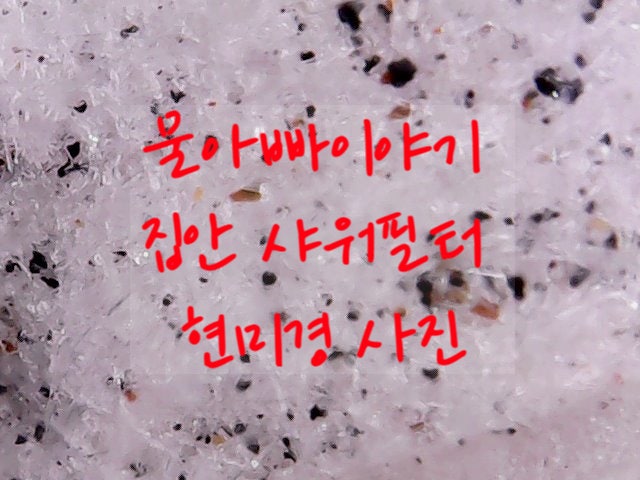 수돗물, 지하수 무료 수질검사 (합격!!) 집에 샤워필터 (극혐!!)