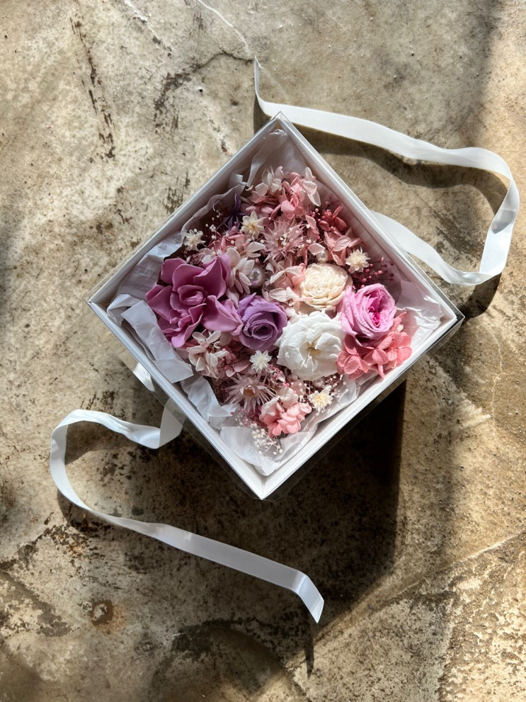 시들지않는꽃 프리저브드플라워" flowerawesome 의미있는 꽃선물