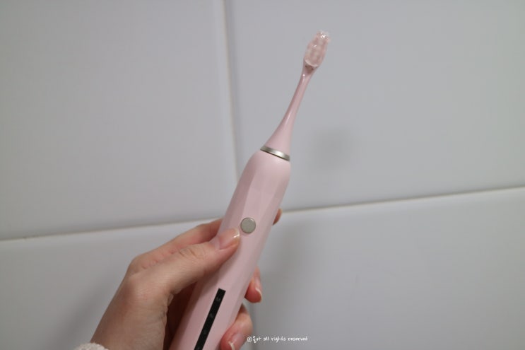  치클린 음파전동칫솔 직접 써본 후기