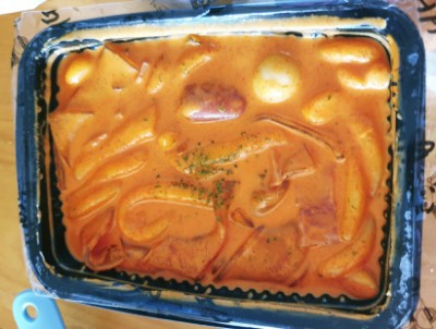 배떡 평택대점> 로제하면 배떡! 배떡하면 로제!! 떡볶이는 배달떡볶이 킹맛 로제떡볶이 냠냠