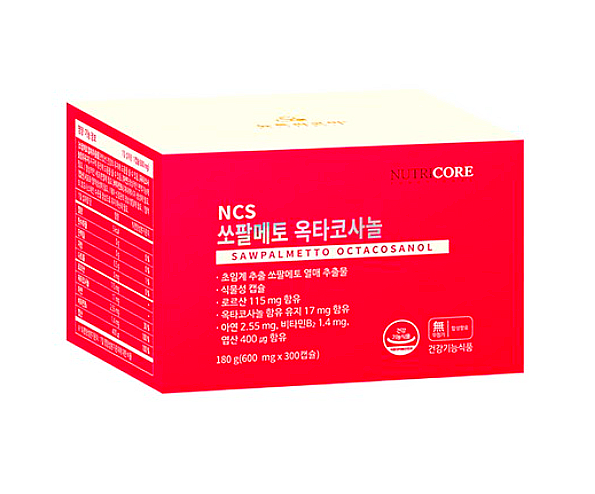  뉴트리코어 쏘팔메토 옥타코사놀/전립선 영양제