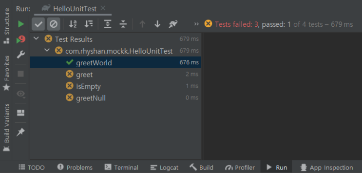  [MockK] TextUtils.isEmpty 사용방법, 항상 false를 리턴하는 #JUnit #returnDefaultValues