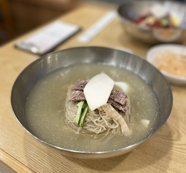  을지로입구역 냉면집,을밀대 무교점 평양냉면 비빔냉면