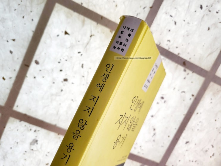  인생에 지지 않을 용기 - 알프레드 아들러 / 오구라 히로시 해설