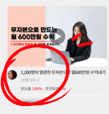 브랜더 루시 _ 월 600 1인 기업 비법서 강의 _ 무 자본 창업_클래스 유 강좌