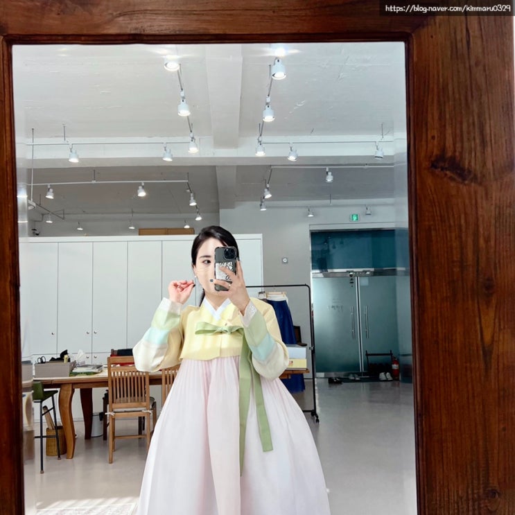  부산 한복 / 부산 한복대여 마레한복 천연염색으로 우아한 한복 피팅 후기