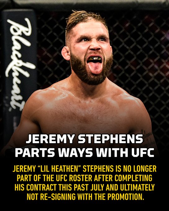 제레미 스티븐스 UFC 떠나 프리 에이전트로/페르낭 로페즈 코치, 우스만 중재로 은가누와 화해 등 MMA 뉴스 제레미 스티븐스 UFC 떠나 프리 에이전트로/페르낭 로페즈 코치, 우스만 중재로 은가누와 화해 등 MMA 뉴스