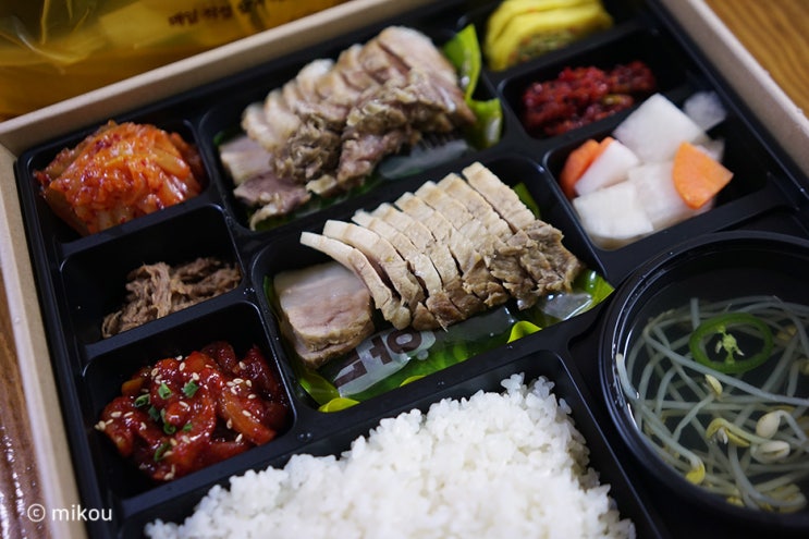  경남김해맛집 푸짐한 도시락 원할머니보쌈 김해북부점