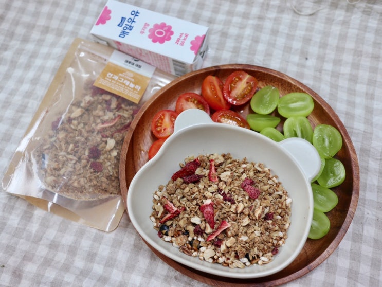  수제그래놀라 마루의 아침 아이영양간식으로 딱이네