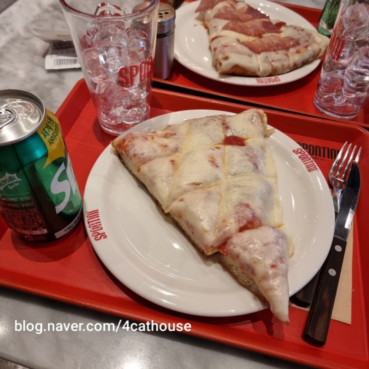  "스폰티니 강남점"후기(내돈내산)/치즈가득 피자/강남역 피자맛집