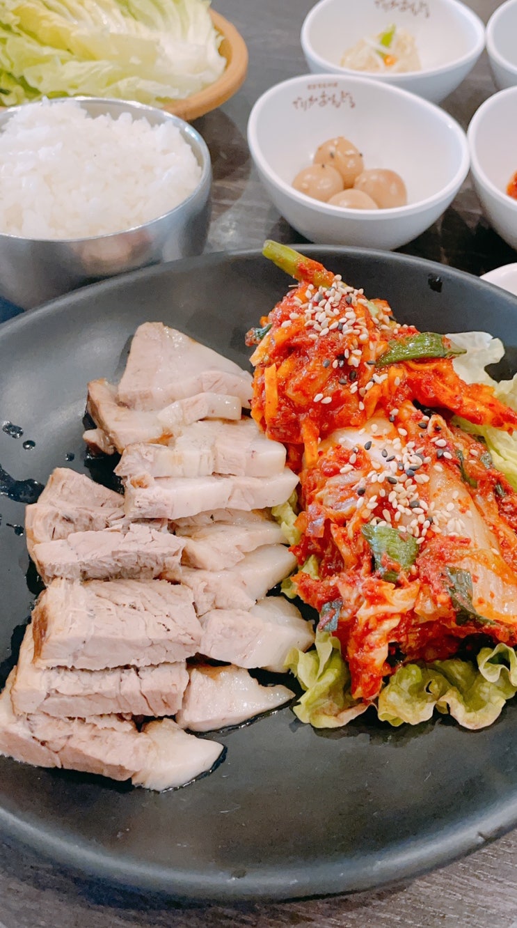 신오쿠보 맛집 데리카 온돌:보쌈 정식 후기