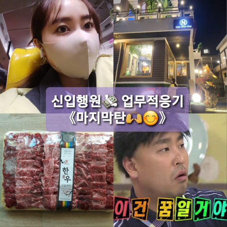  새내기 은행원 업무적응기 《마지막탄》
