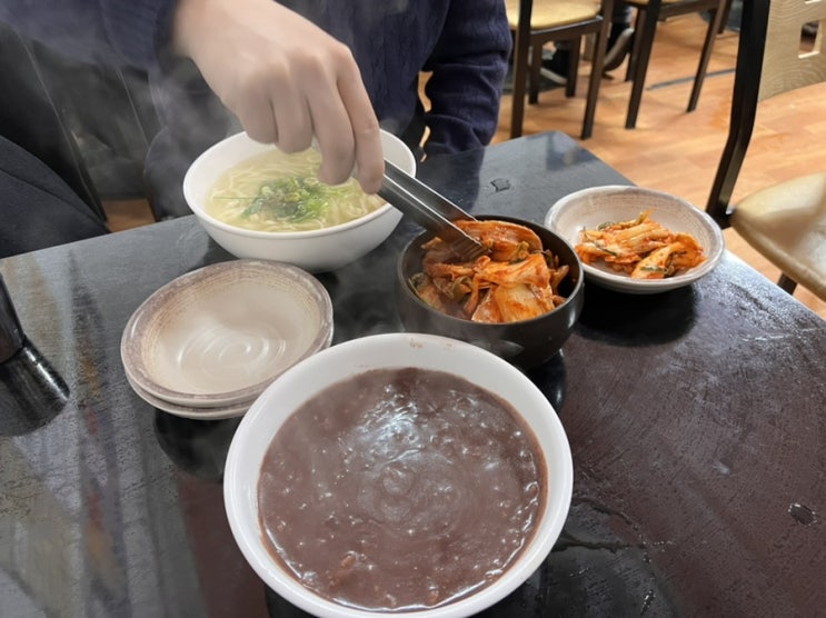  [칼국수/팥죽] 원주 미로예술 중앙시장 백종원 골목식당 어머니손칼국수