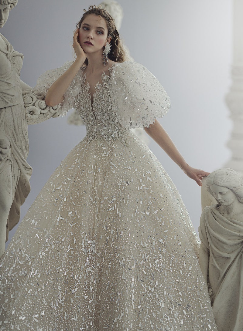 러블리한 매력을 극.대.화 시켜 주는 웨딩드레스종류 ☞퍼프소매웨딩드레스 : 네이버 블로그, image size:800x1091