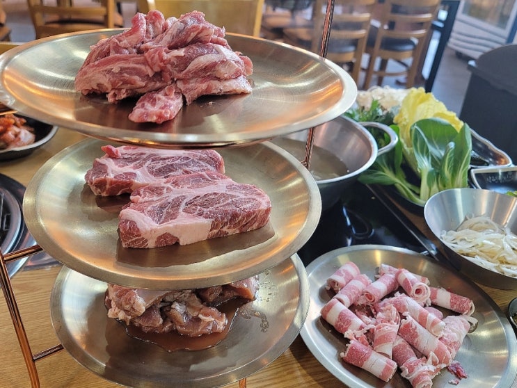  군포 당동 삼성마을 근처 소고기 맛집 "낙원갈비집" 샤브샤브 무한리필