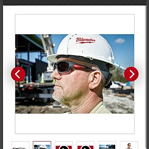 밀워키 보안경_Milwakee Peformance Safety Glasses - Fog free Lenses 48-73-2020
