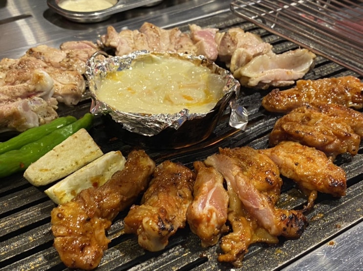  보정동 카페거리 맛집 힙한 닭갈비 금계화