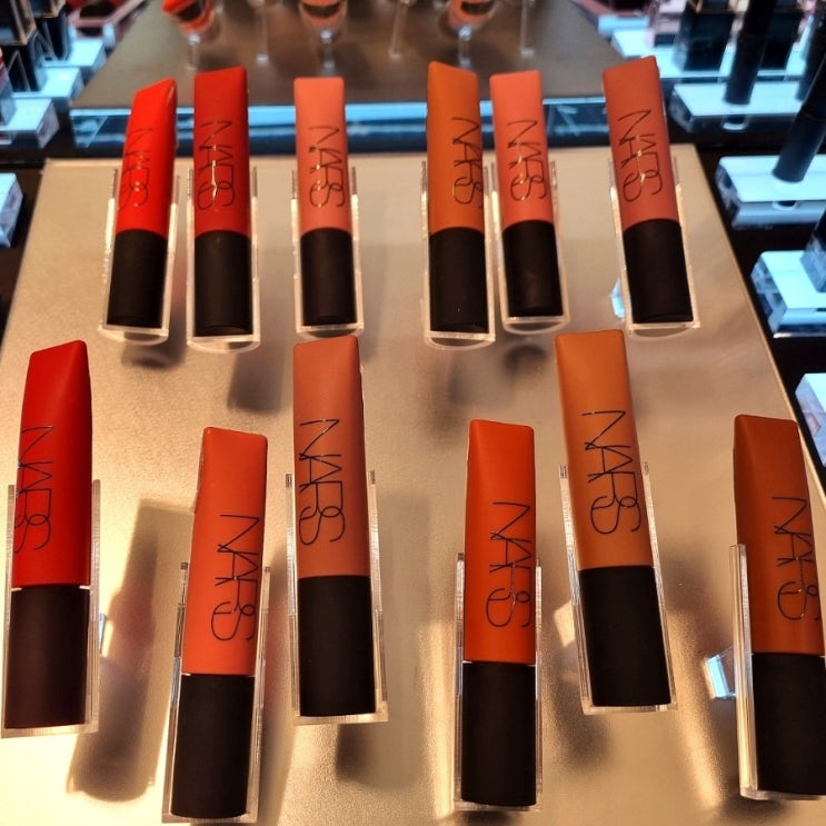  나스(NARS) 립스틱 발색 후기 f.매드러쉬, 돌체비타, 드래곤걸