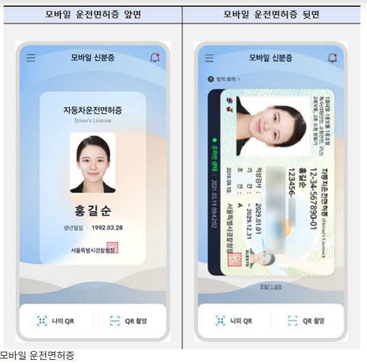 모바일 신분증 시대 열렸다…‘모바일 운전면허증’ 발급 개시_행정안전부·경찰청 모바일 신분증 시대 열렸다…‘모바일 운전면허증’ 발급 개시_행정안전부·경찰청