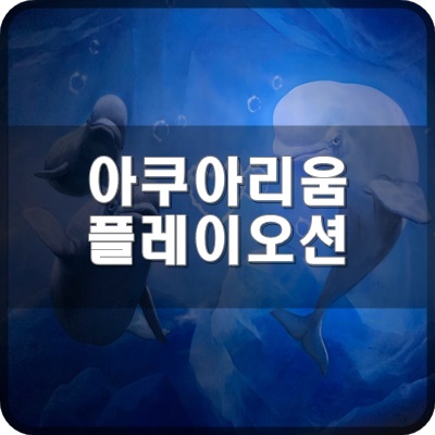  롯데월드 아쿠아리움 B1F 플레이 오션에 대해서 알아 봐요.