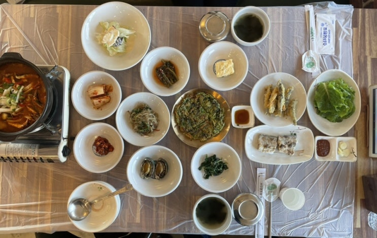  남해멸치쌈밥맛집 깔끔했던 남해그집