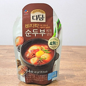 다담 바지락 순두부찌개양념
